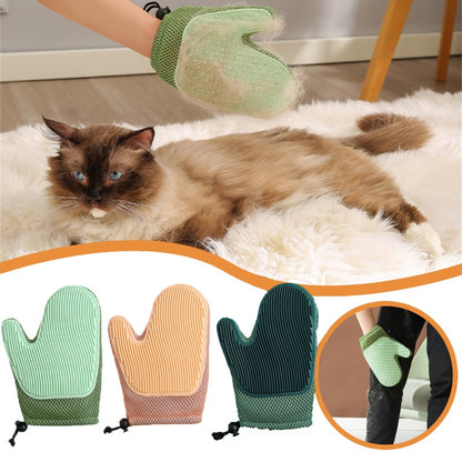 Gant de Toilettage Chien & Chat Anti-Poils | PattesZen™