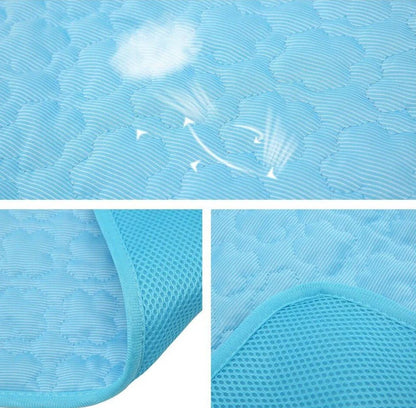 Tapis Rafraîchissant Chien & Chat Auto-Refroidissant | PattesZen™