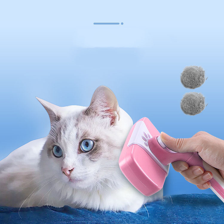 Brosse Anti-Poil Chien et Chat Autonettoyante | PattesZen™
